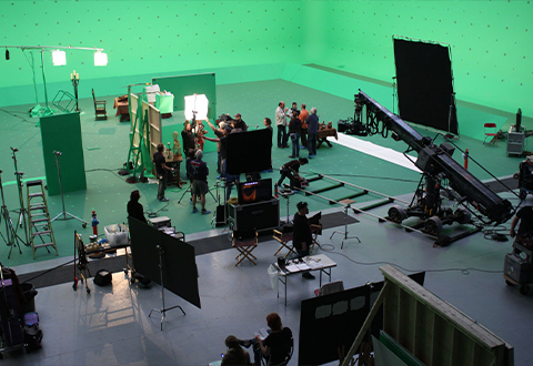 Production set at Timecodes
